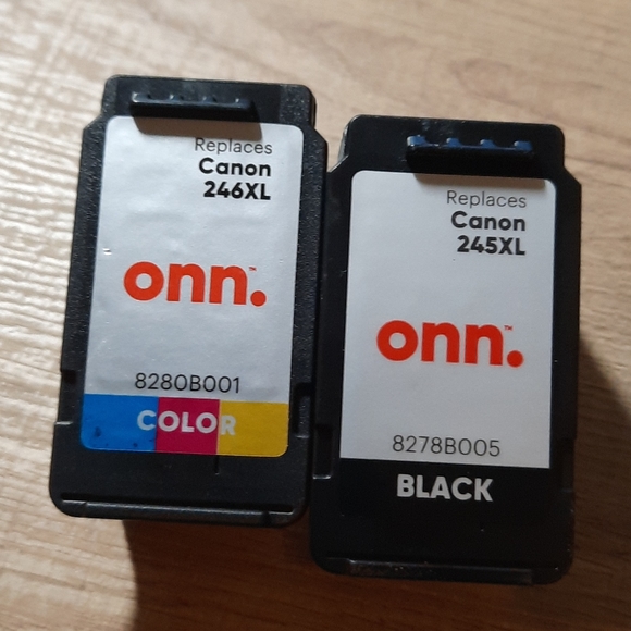 Canon 246xl Color And Canon 245xl Black 
